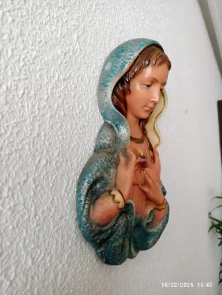 Escultura Corazón Inmaculado de María