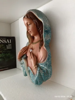Escultura Corazón Inmaculado de María