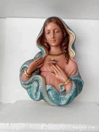 Escultura Corazón Inmaculado de María