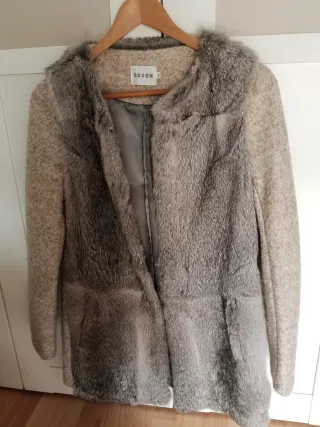 Abrigo con pelo