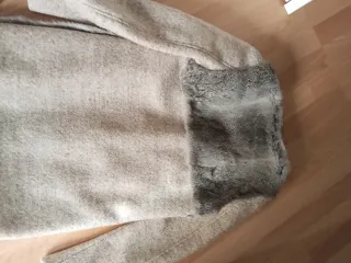 Abrigo con pelo