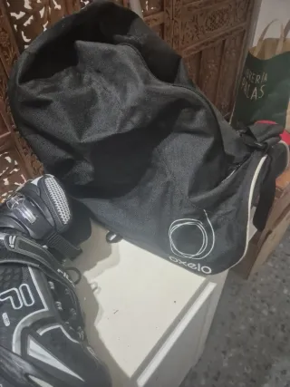 Patines Fila y equipo de protección