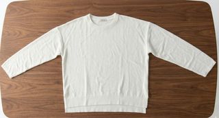 Jersey Stradivarius Oversize Talla L blanco roto