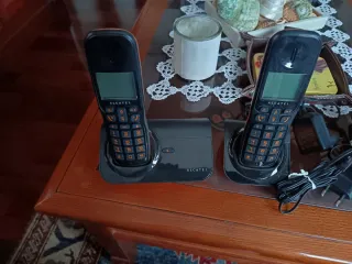 Teléfono Inalámbrico Alcatel Naranja y Negro