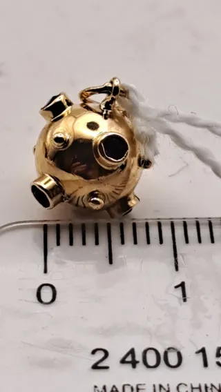 Colgante Oro 18k vintage