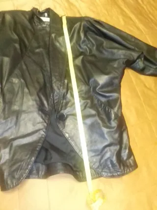 Giacca vera pelle vintage Graber