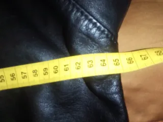 Giacca vera pelle vintage Graber