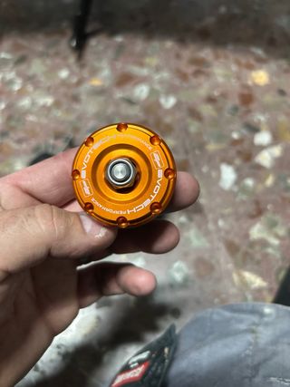 Topes anticaída Evotech Rueda Moto