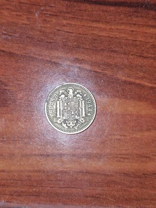 Moneda 1 Peseta España 1944