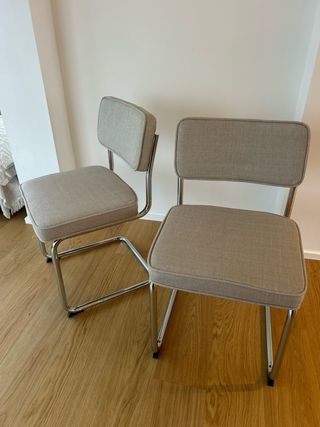 Sillas El Corte Inglés tapizadas Ruperta, nuevas