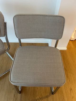 Sillas El Corte Inglés tapizadas Ruperta, nuevas