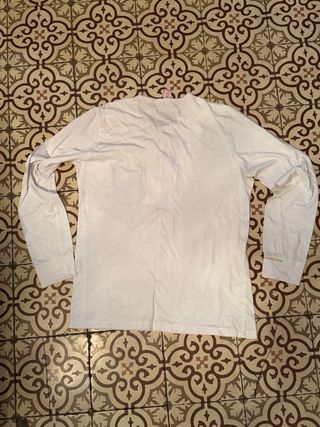 Camiseta manga larga blanca