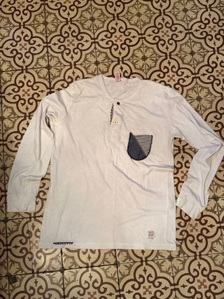 Camiseta manga larga blanca