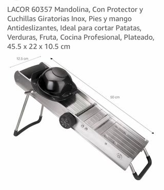 Mandolina Lacor con protector