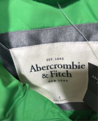 Gilet Abercrombie & Fitch Verde Taglia S