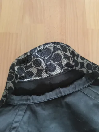 Gabardina Coach Negra