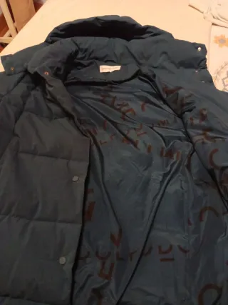 Anorak Adolfo Domínguez Azul Talla L