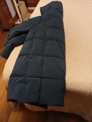 Anorak Adolfo Domínguez Azul Talla L