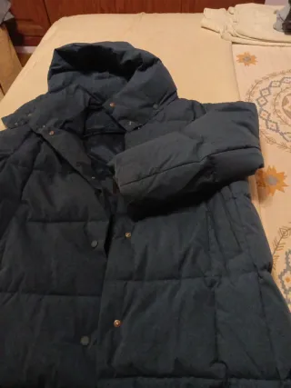 Anorak Adolfo Domínguez Azul Talla L