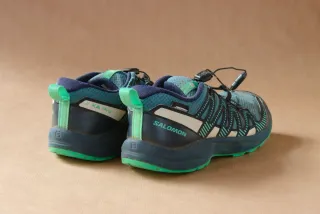 Zapatillas Trail Running Niño Salomon 33 Azul verd