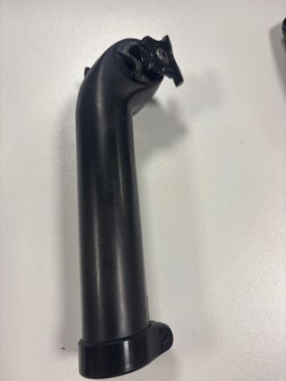 Tija carbono negra mate 175mm