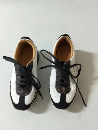 Zapatos OPPA mujer talla 36 blanco y negro