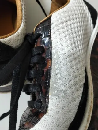 Zapatos OPPA mujer talla 36 blanco y negro