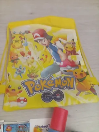 Lote Juguetes Nuevos con Mochila Pokémon