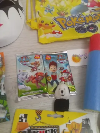 Lote Juguetes Nuevos con Mochila Pokémon