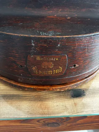 Máquina de escribir Hammond multiplex