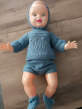 Muñeco bebé años 50-60