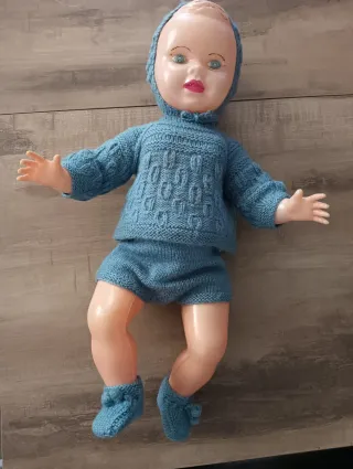 Muñeco bebé años 50-60