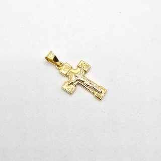 Cruz de oro 18k 3.04g