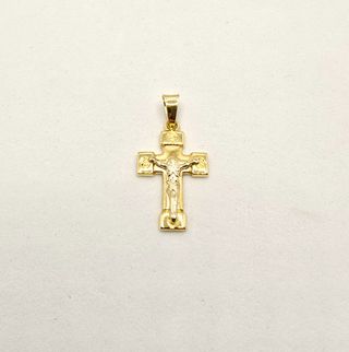 Cruz de oro 18k 3.04g