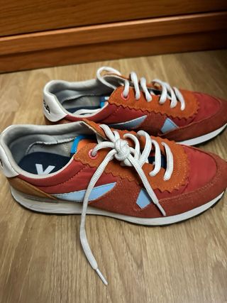 Zapatillas Bimba y Lola Naranja y Rojo