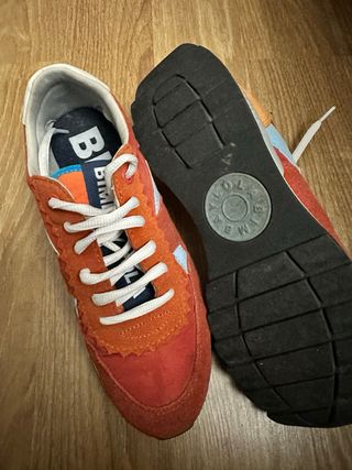 Zapatillas Bimba y Lola Naranja y Rojo