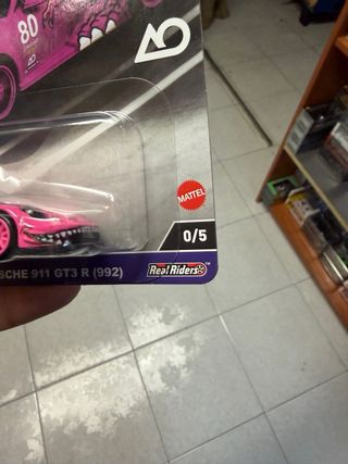 Hot Wheels Porsche 911 GT3 R Roxy 0/5 Chase