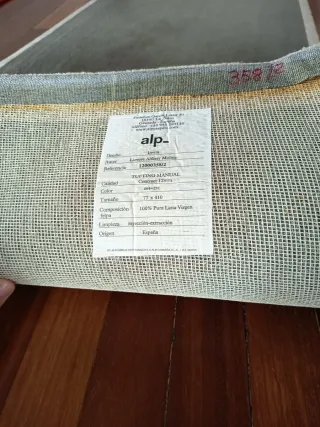 Alfombra La Alpujarreña Lana Gris