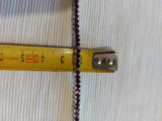 Bracciale Tennis Argento 925 con Granati