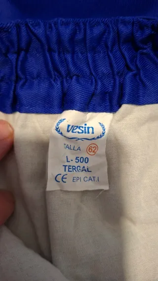 Pantalón de trabajo azul