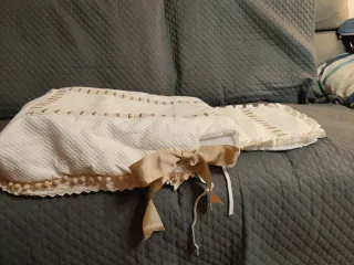 Funda cubrecapazo, saco de capazo y capota.