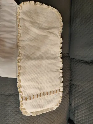 Funda cubrecapazo, saco de capazo y capota.