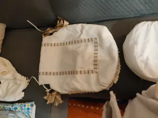 Funda cubrecapazo, saco de capazo y capota.