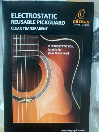 Golpeador Ortega Electrostatic Transparente