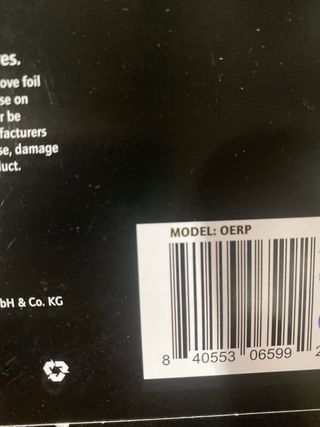 Golpeador Ortega Electrostatic Transparente