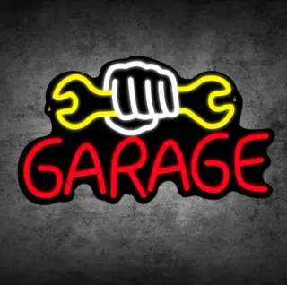 Lampada Neon LED "Garage"