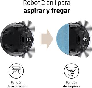ZACO Robot aspirador y fregasuelos V5sPro con mand