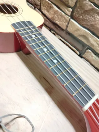 WINZZ Ukelele soprano Set completo Madera