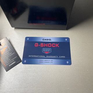 Reloj Casio G-Shock Negro con Detalles Azules