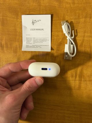 Mini Auriculares Bluetooth Blancos